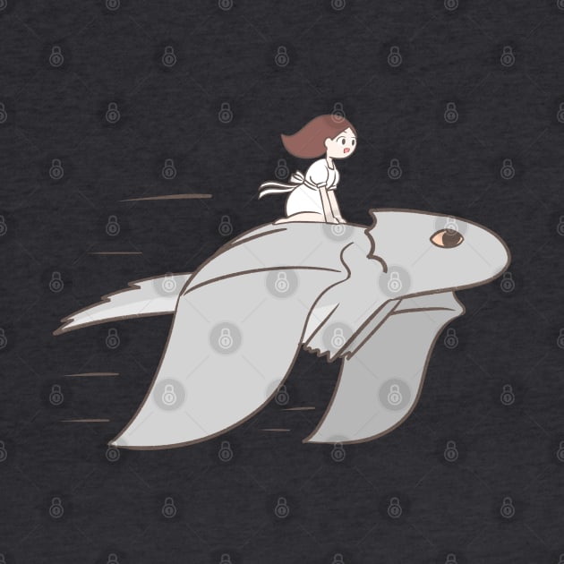 IU Eight riding dragon by Oricca